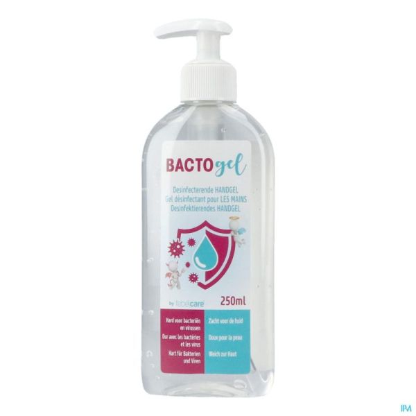 Bactogel Gel Hydroalcoolique Flacon Pompe 250ml