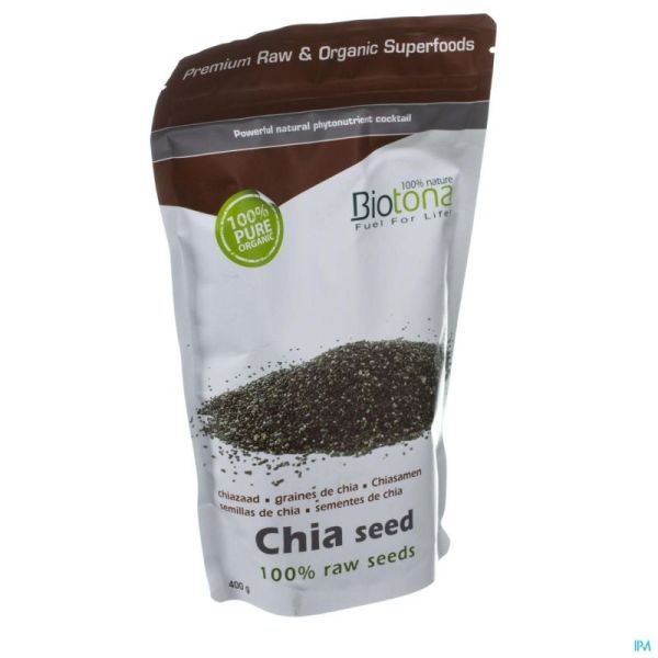 Biotona Black Chia Raw Seed 400g