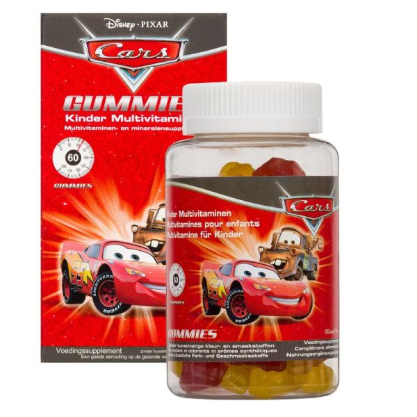 Disney Multivitamines Enfants Cars 60 Gélules