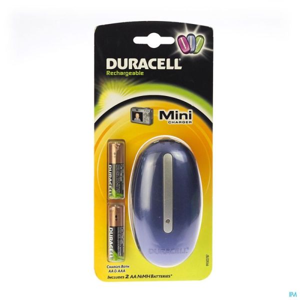 Duracell Mini Charger Color 1 Pièce