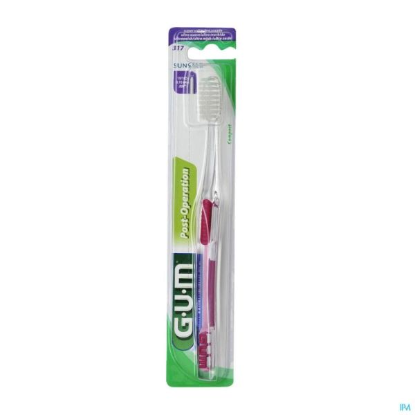 Gum Toothbrush 317 Del Brosse à Dents Post Opération 1 Pièce