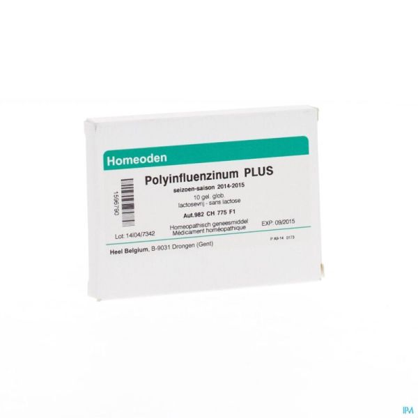 Homeoden Glob Polyinfluenzinum+ 10 Gélules