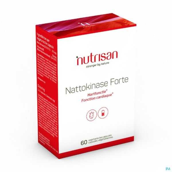 Nutrisan Nattokinase Forte 60 Gélules 