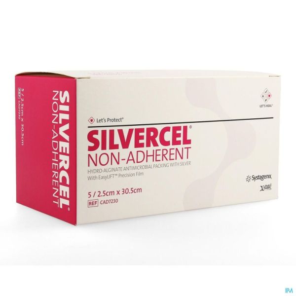 Silvercel Na Pans Hydroalginate 2x30cm 5 Cad7230