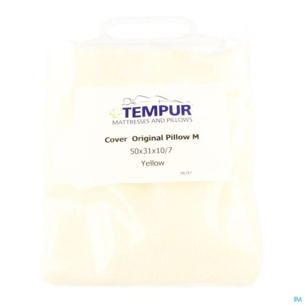 Tempur Coussin Housse Velours 50x31cm M