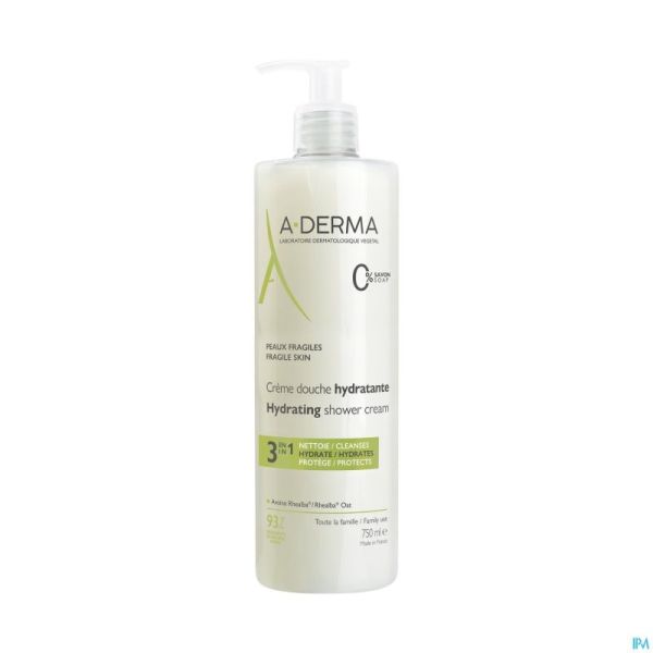 Aderma Indisp.gel Douche Hydra Protect 750ml Promo