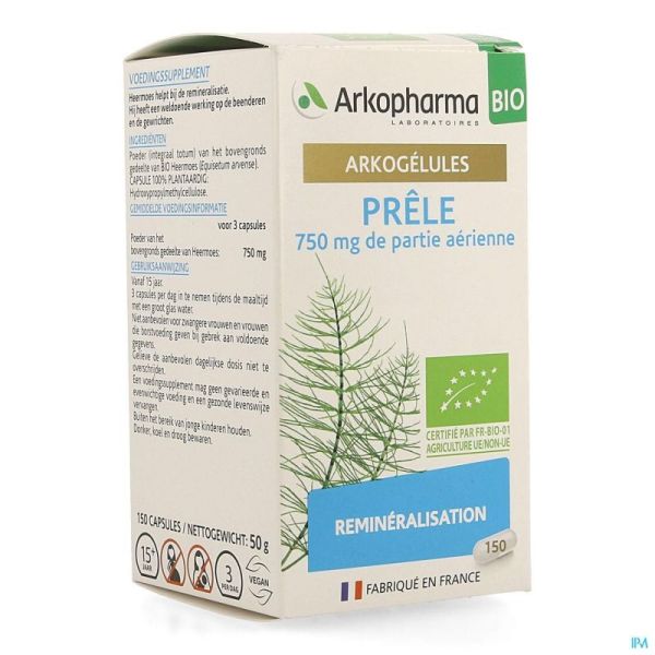 Arkogelules Prele Bio Gélules 150 