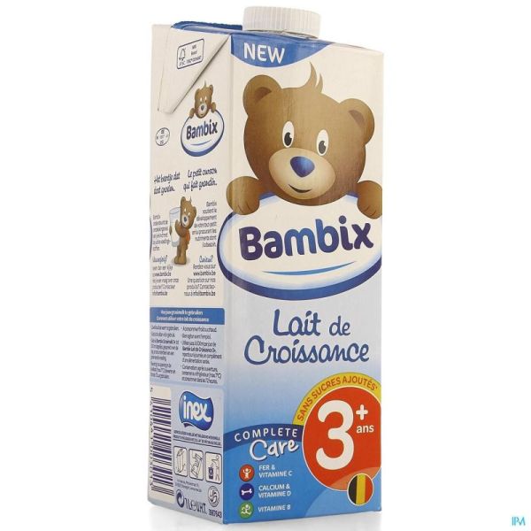 Bambix Lait Croissance Nature 3+ 1l