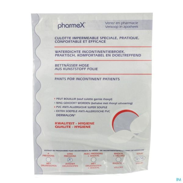 Culotte Inc Sans Pres 50-56 Gm Pharmex 1