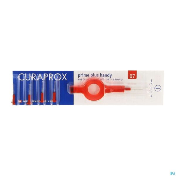 Curaprox brosse interdent.prime droit rouge    5