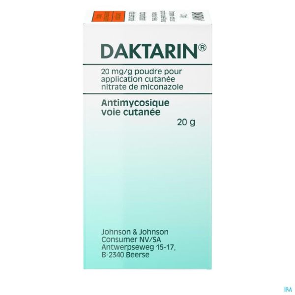 Daktarin Poudre 20 G