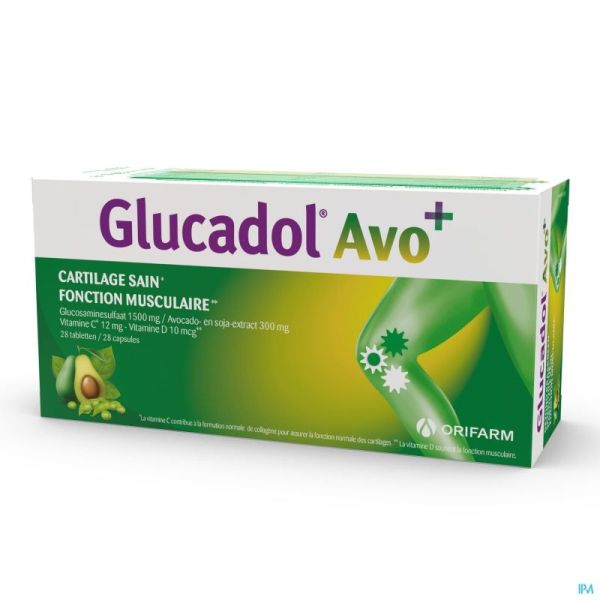 Glucadol Avo+ 84+84 comprimés