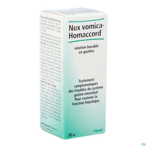 Heel Nux Vomica Ha Gouttes 30 Ml