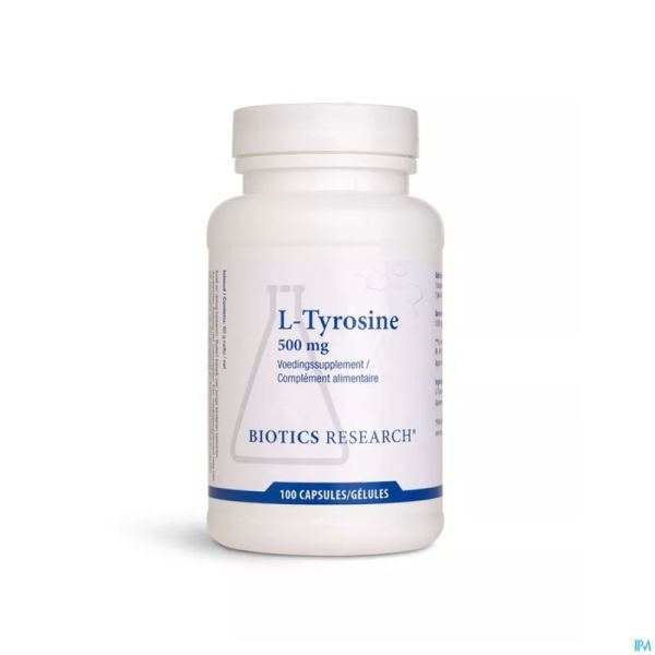 l-tyrosine Biotics Caps 100x500mg
