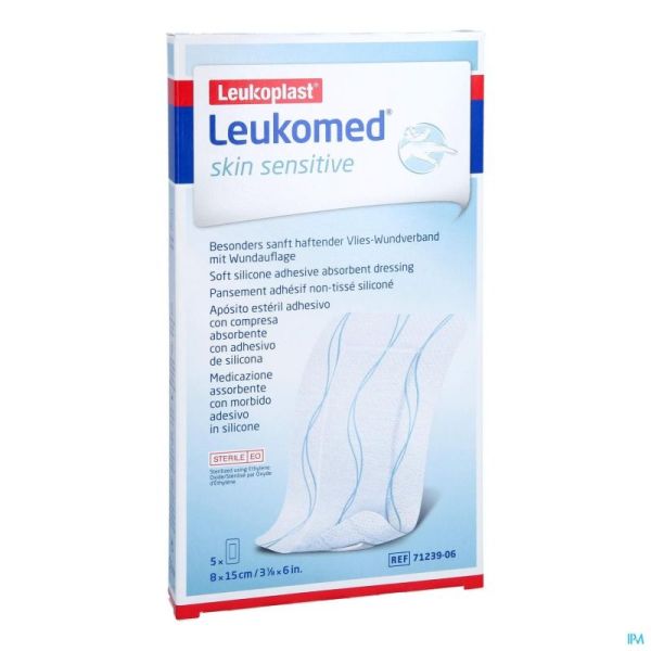 Leukomed Skin Sensible. 8cmx15cm 5