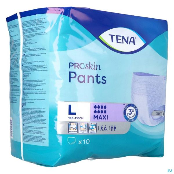 Tena proskin pants maxi large 10