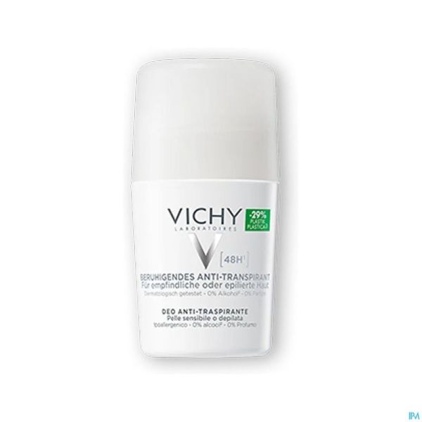 Vichy Deo Huid Gev.-geepileerd Roller 48u 50ml