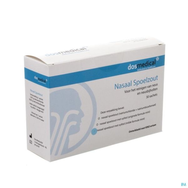 Dos Medical Sel Rincage Nasal+xylitol Sachets 30x6,5g