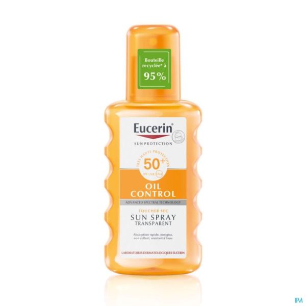 Eucerin Sun Spray Transparent Spf50+ 200 Ml