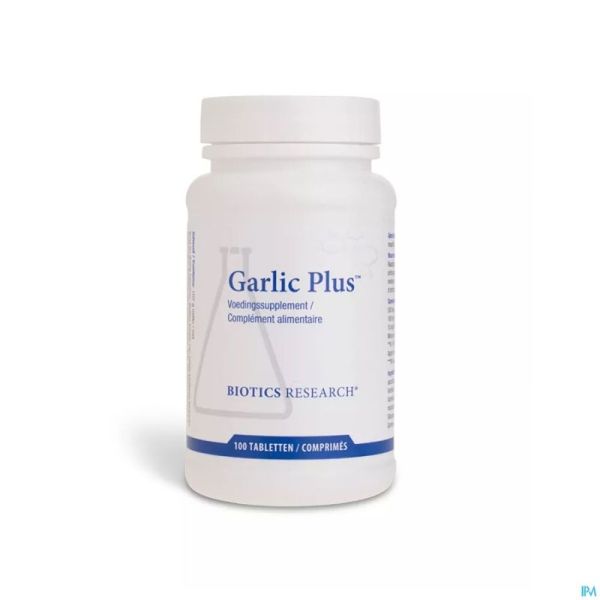 Garlic Plus Biotics Comp 100