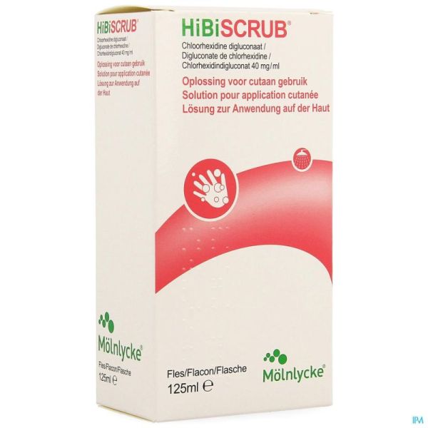Hibiscrub 40mg/ml Solution Cutanee 125ml