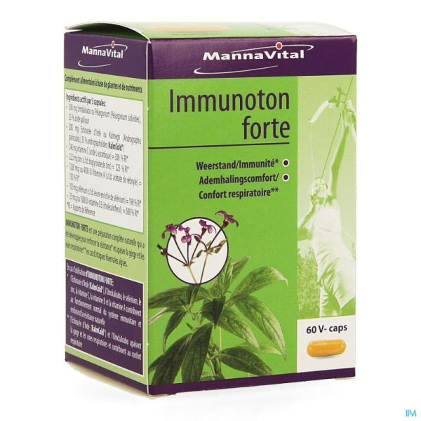 Immunoton Forte V-gélules 60