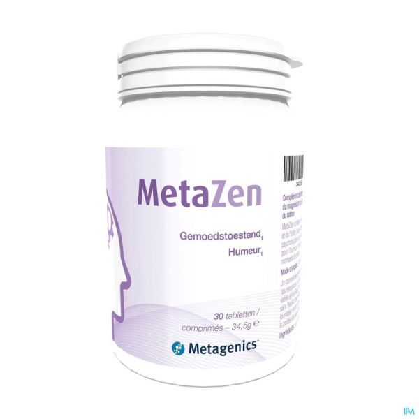 Metazen Metagenics 30 Comprimés