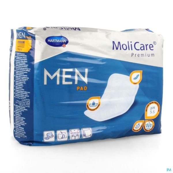 Molicare Premium Men Pad 5 Gouttes 14 Protections