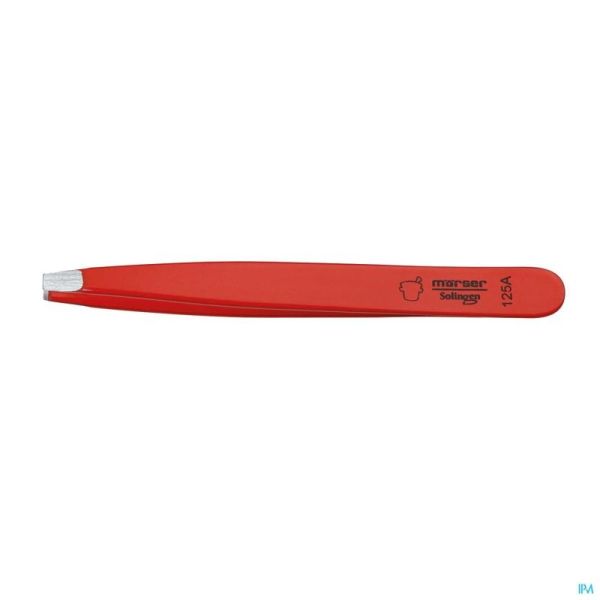 Mörser pince Topinox, point droit, rouge N°125A