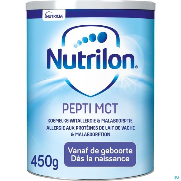 Nutrilon Pepti Mct Poudre Bte 450g