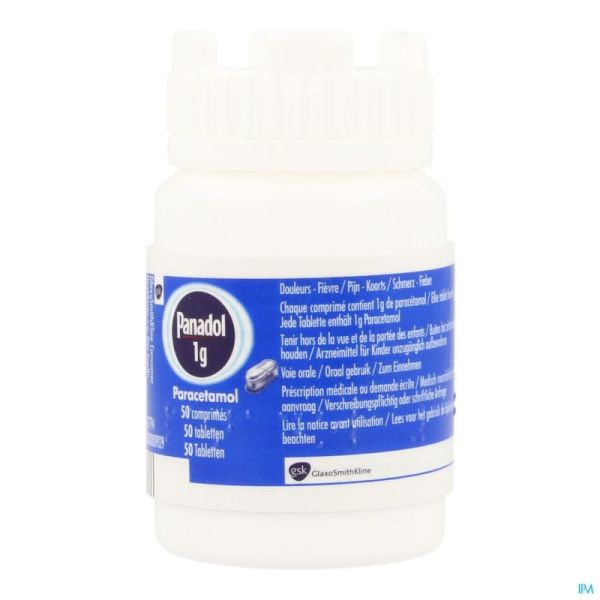 Panadol Comprimés 50x1g