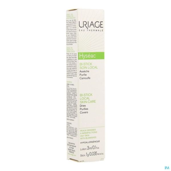 Uriage Hyseac Bi-stick Lotion+stick Etui