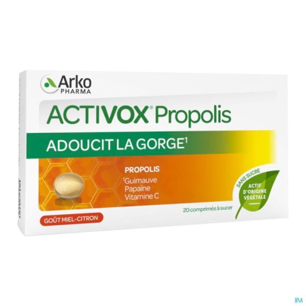 Activox Propolis Agrumes 24 Pastilles