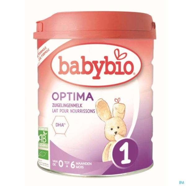 Babybio Optima 1 Lait Nourrissons 800g