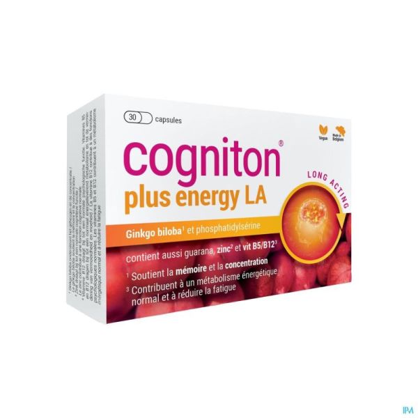 Cogniton LA Plus Energy 30 Gélules