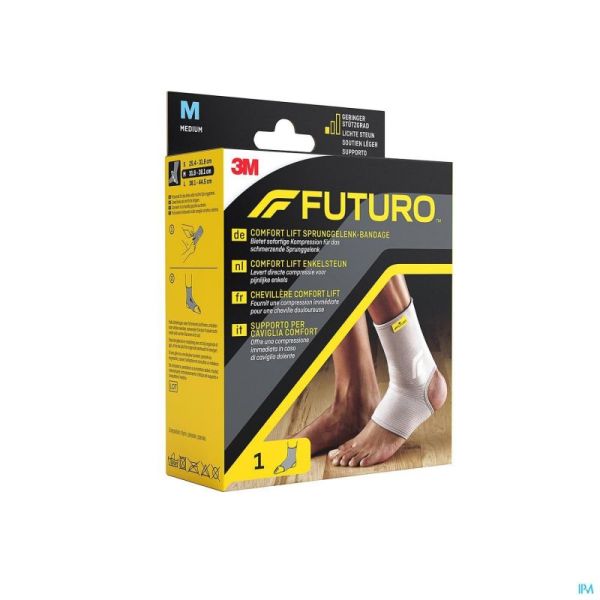 Futuro Comfort Lift Bandage Cheville Medium (31,8 > 38 Cm)
