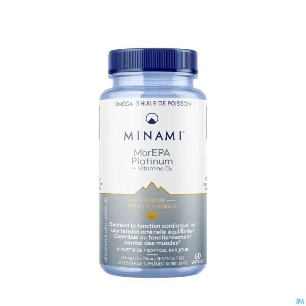 Minami Morepa Platinum Vitamine D3 Gélules 60