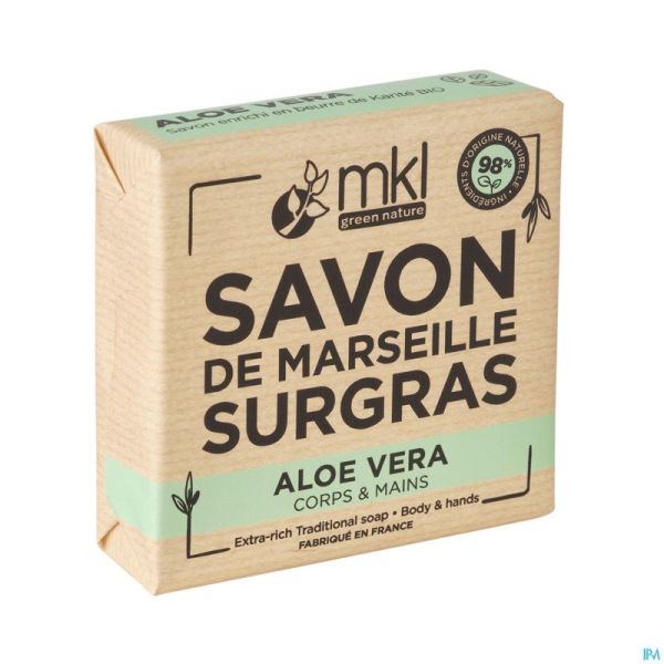 Mkl Savon Marseille Surgras Aloe Vera 100g
