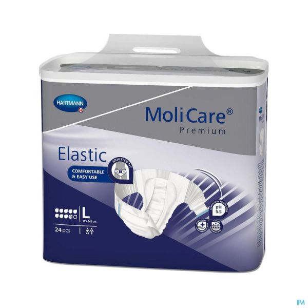 Molicare Premium Elastic 9 Gouttes Large 24 Langes