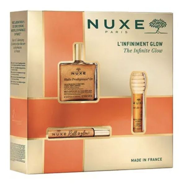 Nuxe Coffret de Noel L'infiniment Glow 3 Produits Prix Permanent