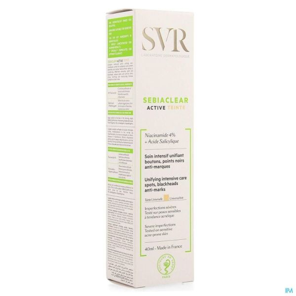 SVR Sebiaclear Active Teintée 40ml