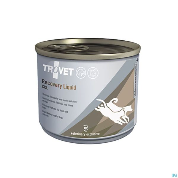 Trovet Ccl Recovery Liquid Chien&chat 6x190g Vmd