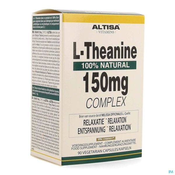 Altisa l-theanine 150mg Complex Comprimés 90