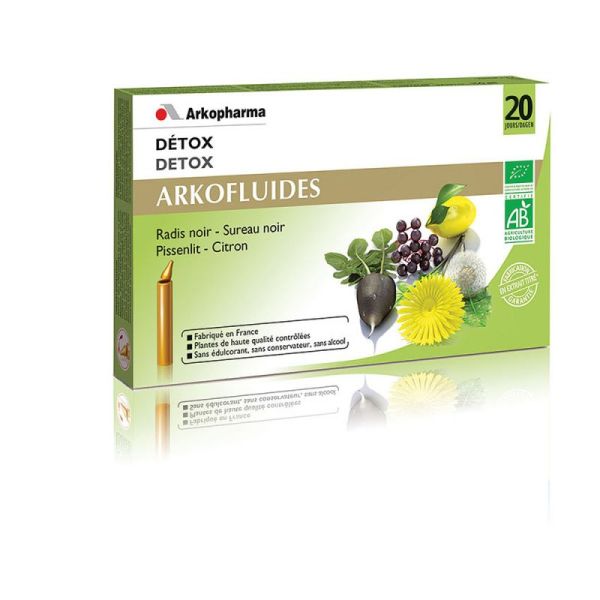 Arkofluide Detox Bio 20 Unicadoses