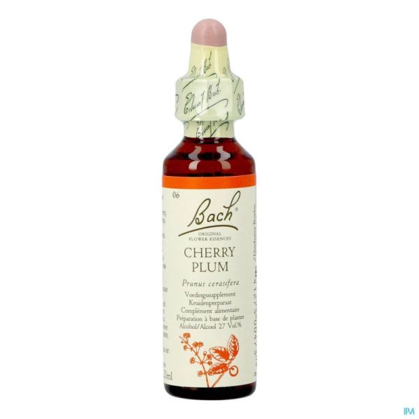Bach Fleurs Cherry Plum 3410 20 Ml