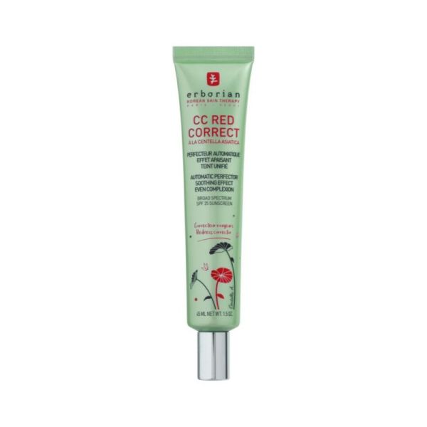 CC Red Centella Asiatica Perfecteur Automatique Correcteur de Rougeurs SPF25 45ml