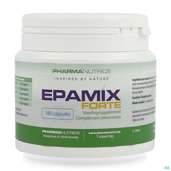 Epamix Forte Gélules 180 Pharmanutrics