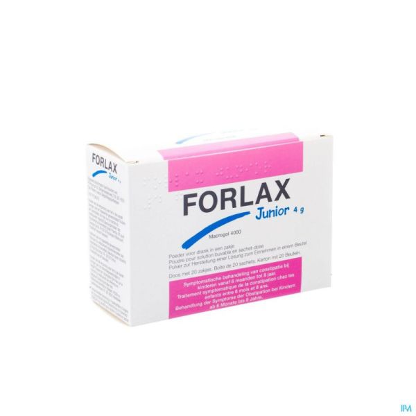 Forlax Junior Pi Pharma 20 Sachets 4 G