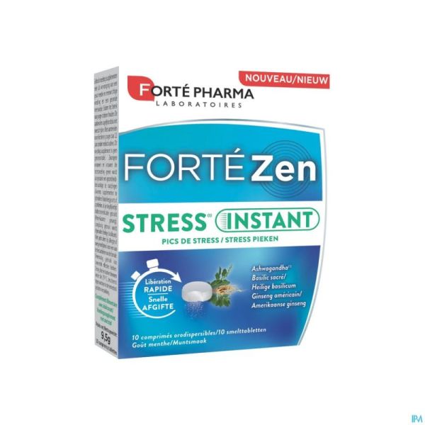 Forte Zen Stress Instant Comprimés 10