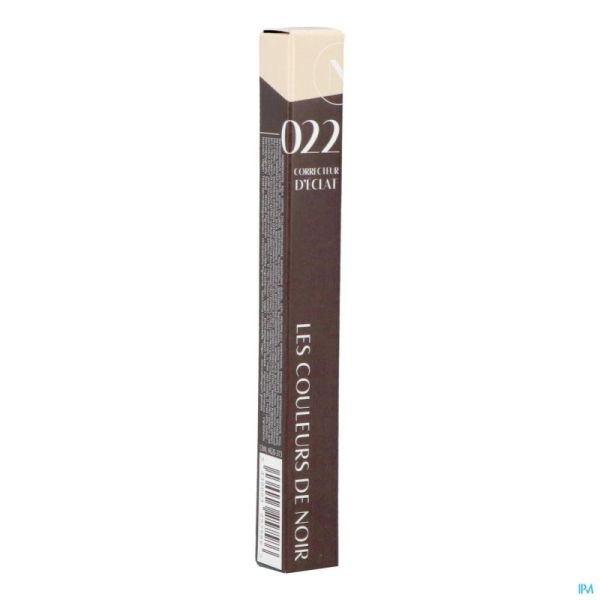 Les Couleurs De Noir Correcteur d'Eclat 022 Moyen 2,5ml